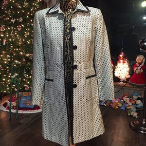 Black and White Coat